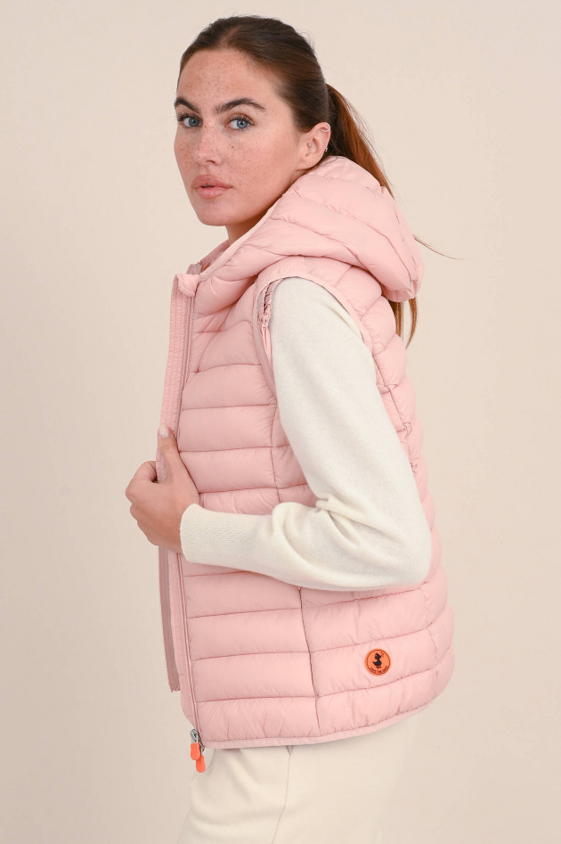 Save the duck Veganes Gilet CECILIA in Rosa