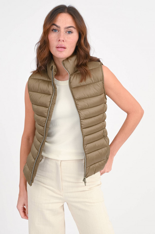 Save the duck  Gilet LYNN in Oliv