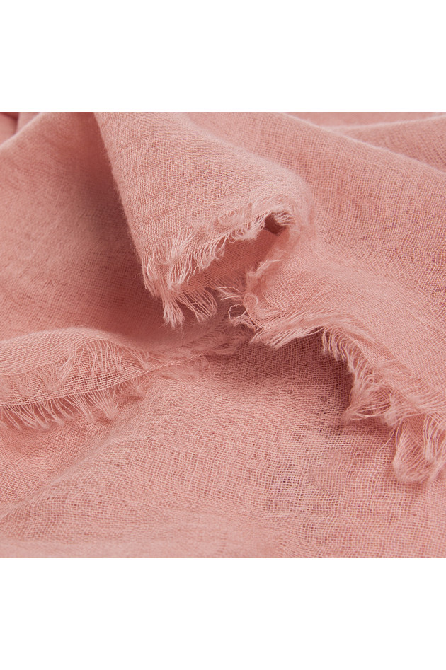 Franco Ferrari Schal in Rosé