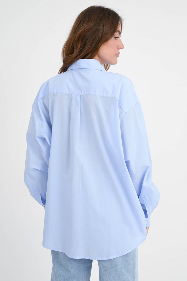Sea Me Happy Baumwoll-Bluse POPPY in Ice Blue