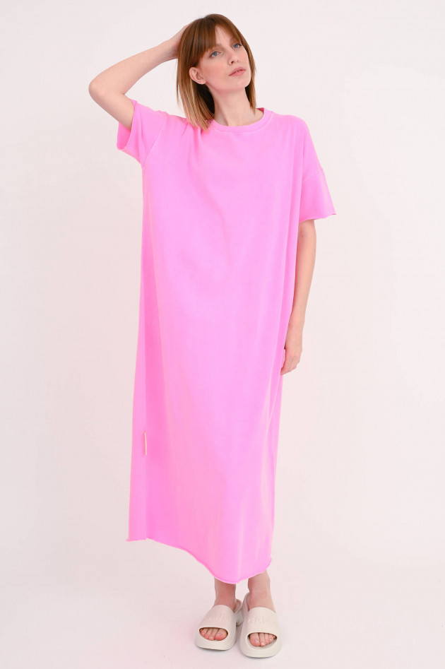 Sea Me Happy T-Shirt Kleid GIGI in Neon-Pink