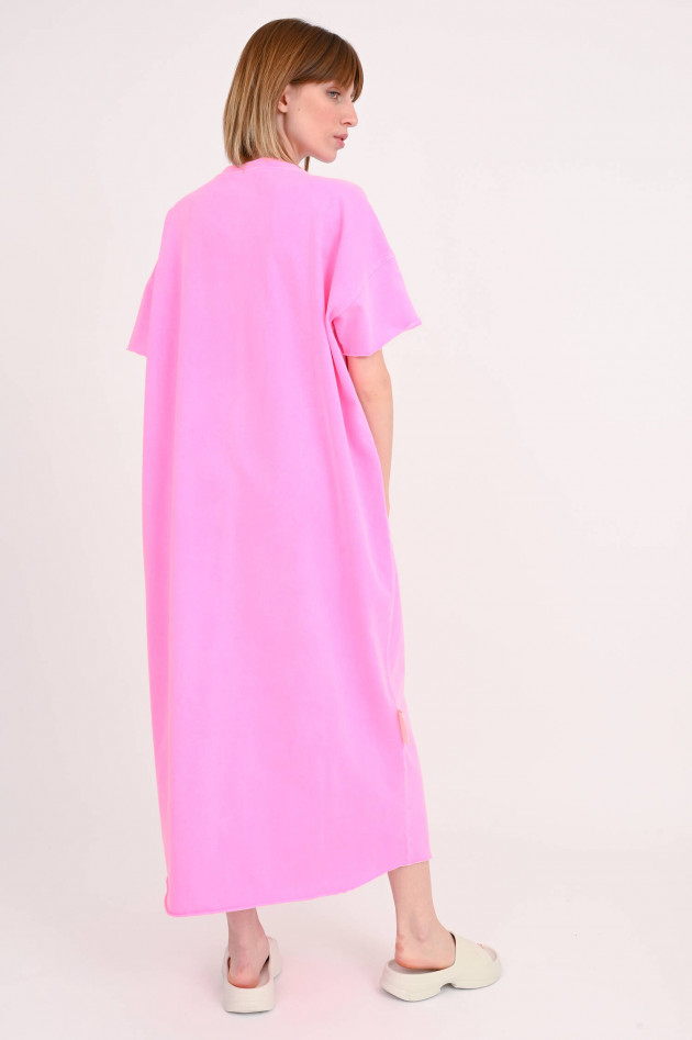 Sea Me Happy T-Shirt Kleid GIGI in Neon-Pink