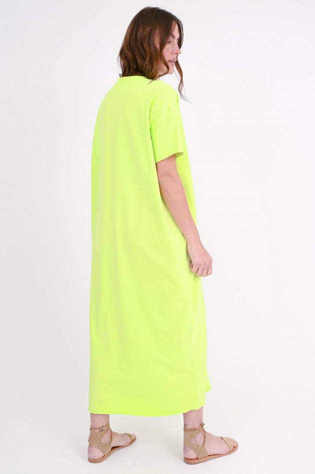 Sea Me Happy T-Shirt Kleid GIGI in Neongelb