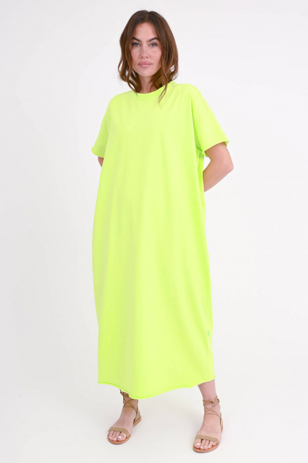 Sea Me Happy T-Shirt Kleid GIGI in Neongelb