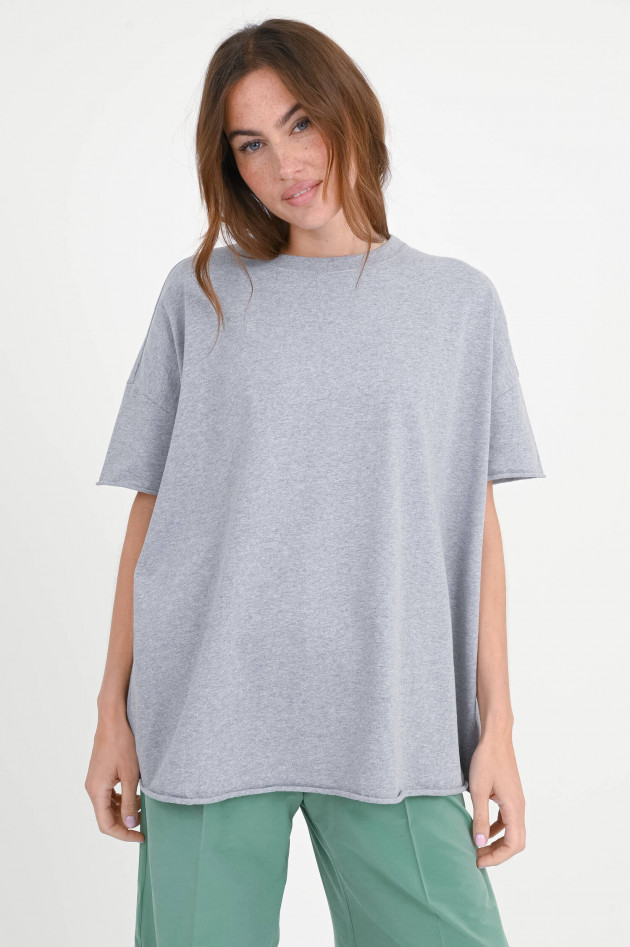Sea Me Happy Oversize-Shirt GIGI in Hellgrau