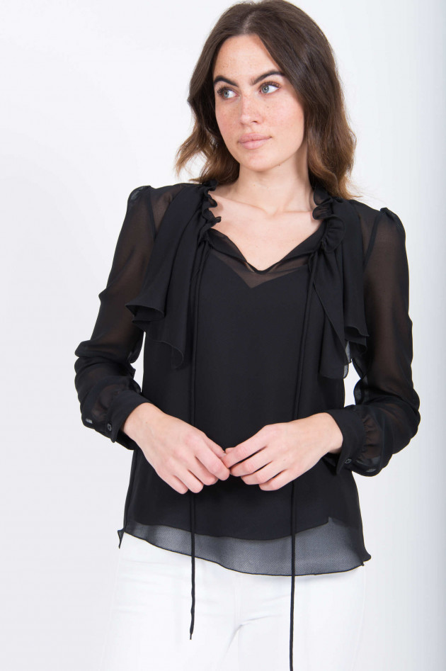 See by Chloé Bluse in Schwarz