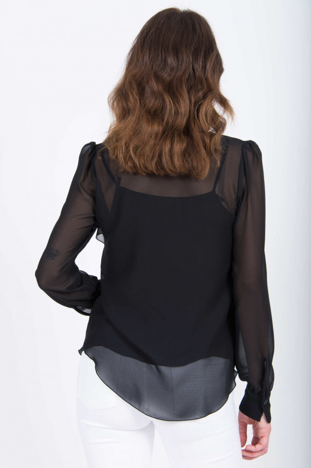 See by Chloé Bluse in Schwarz