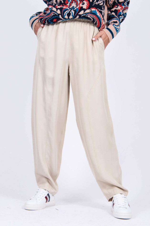 See by Chloé Weite Hose in Beige