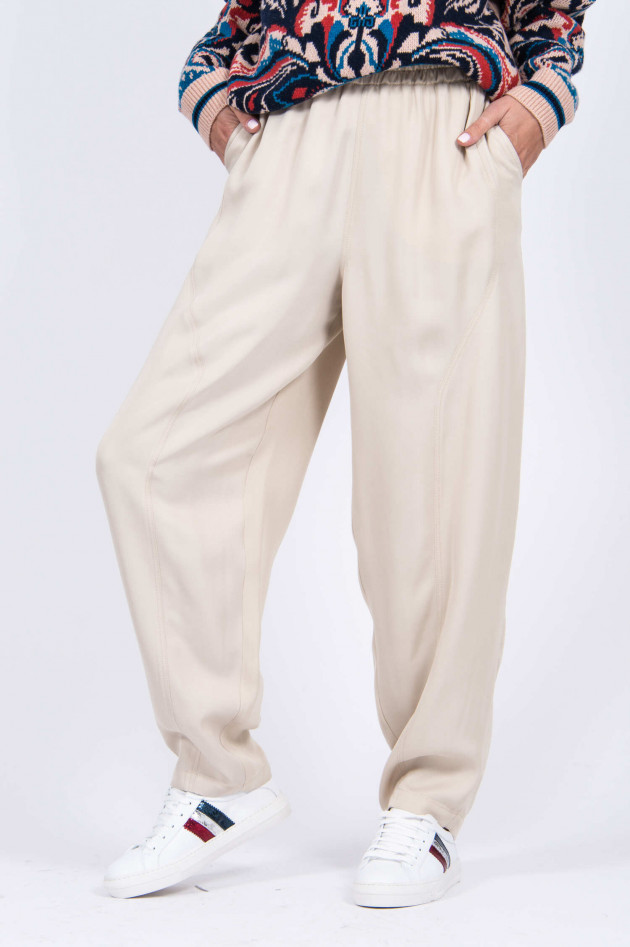 See by Chloé Weite Hose in Beige