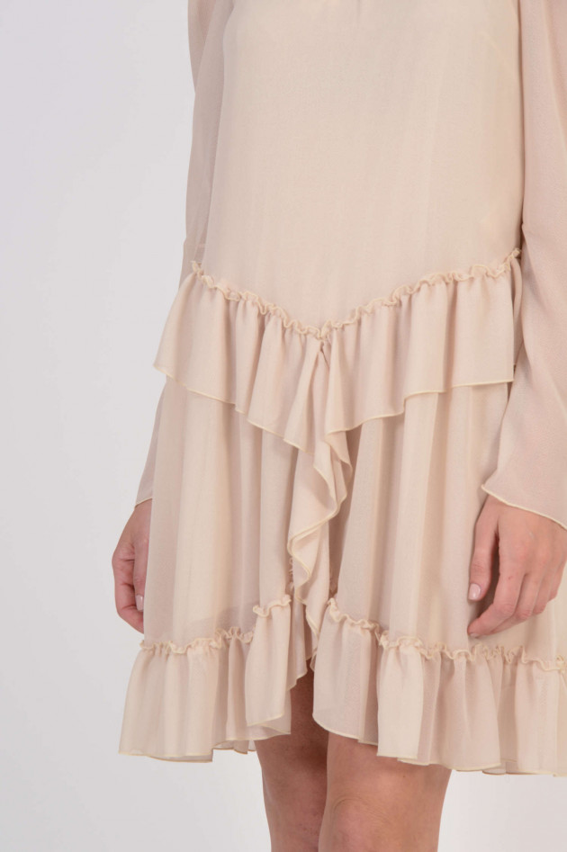 See by Chloé Rüschenkleid in Beige