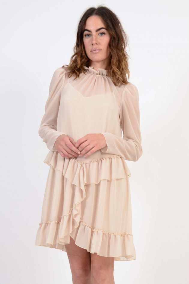 See by Chloé Rüschenkleid in Beige