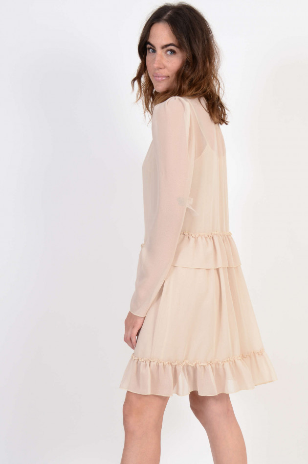 See by Chloé Rüschenkleid in Beige