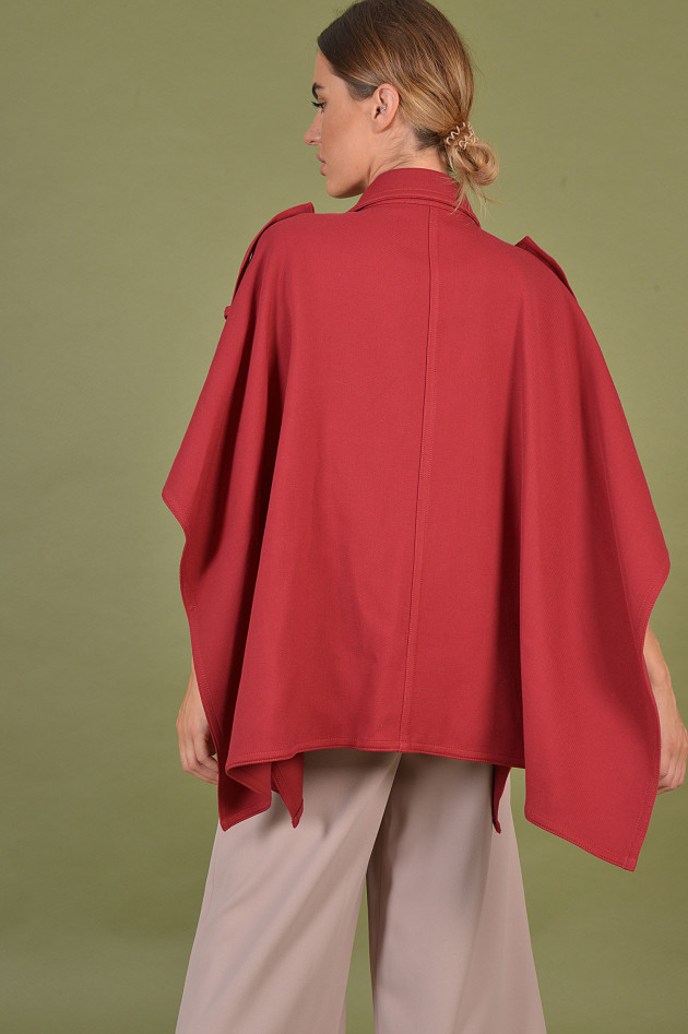 See by Chloé Trench - Cape in Rot