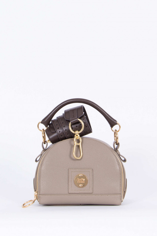 See by Chloé Handtasche in Taupe/Dunkelbraun