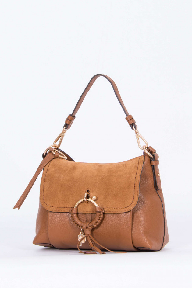 See by Chloé Schultertasche JOAN in Camel