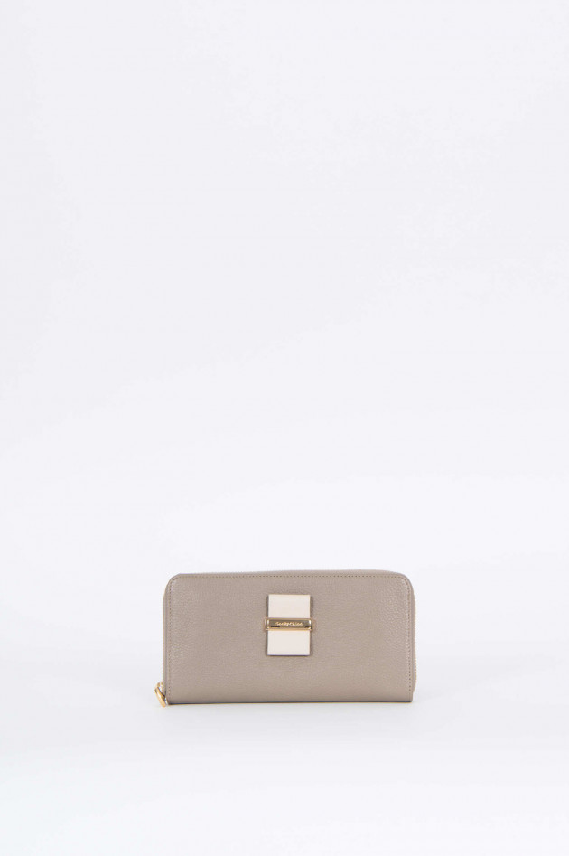 See by Chloé Portemonnaie in Grau/Beige