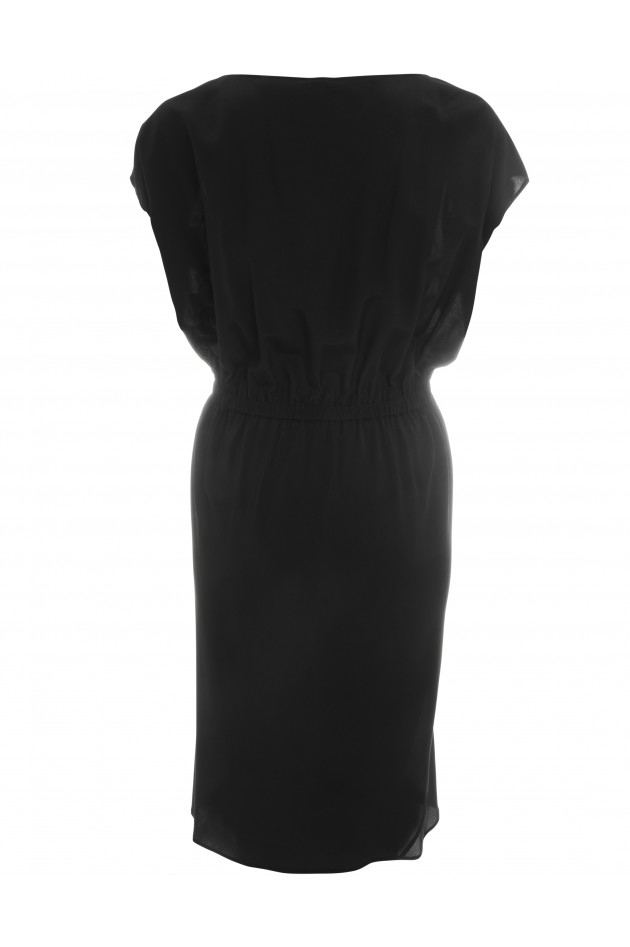 Aspesi Seidenkleid in Schwarz