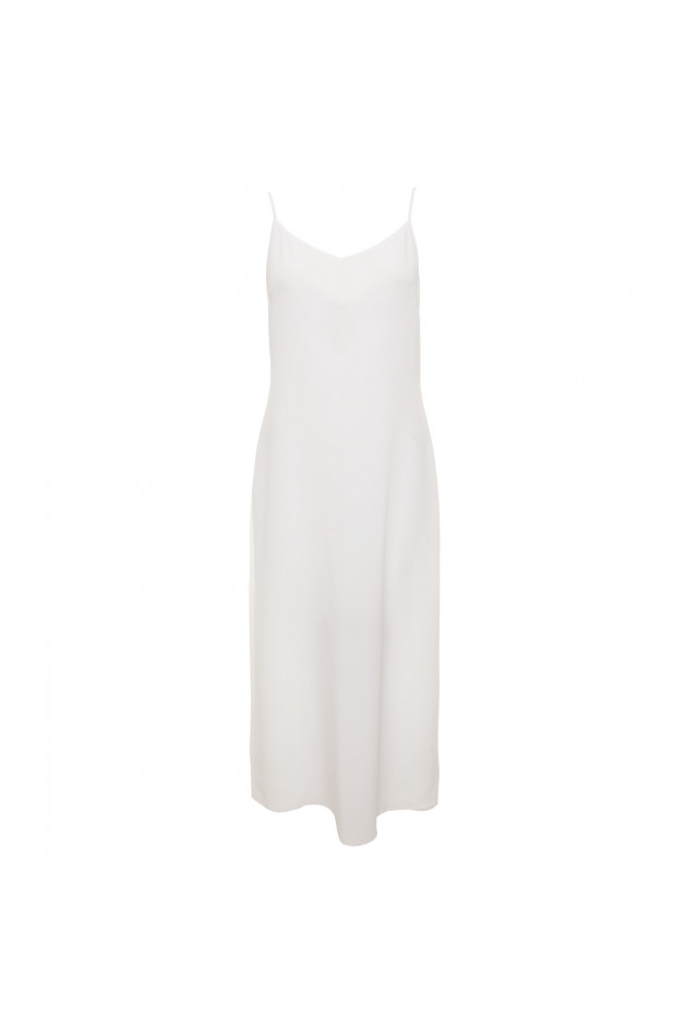 Ermanno Seidenunterkleid in Weiß