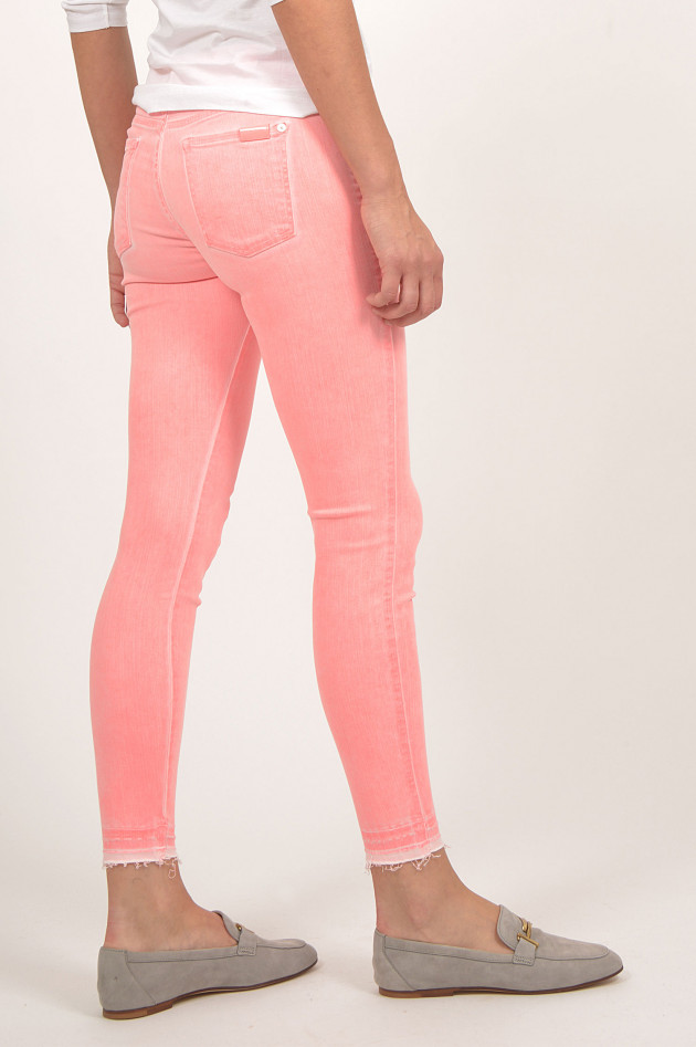 Jeans - Jeans THE SKINNY CROPPED UNROLLED  in Neonpink