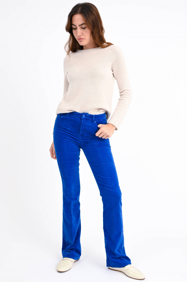 Seven for all Mankind Flared Samthose LISHA in Kobaltblau