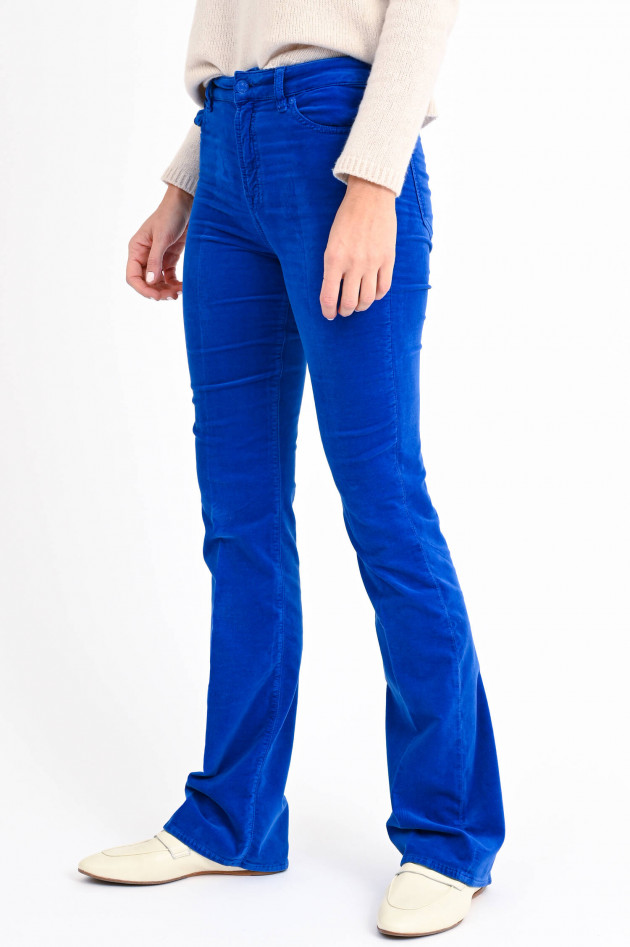 Seven for all Mankind Flared Samthose LISHA in Kobaltblau