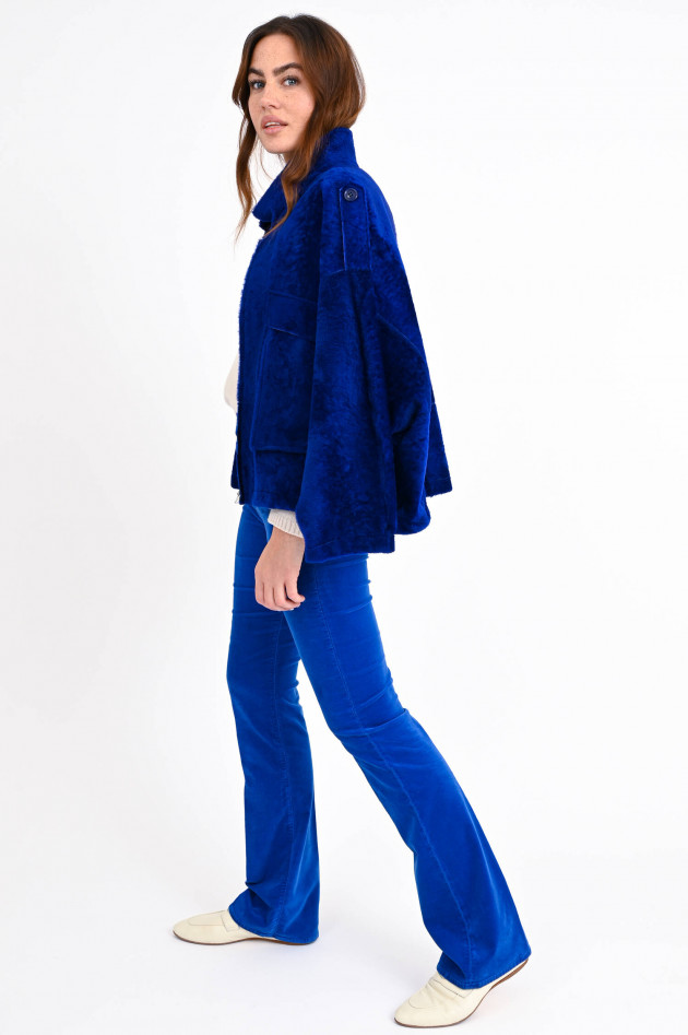 Seven for all Mankind Flared Samthose LISHA in Kobaltblau