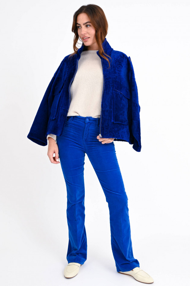 Seven for all Mankind Flared Samthose LISHA in Kobaltblau