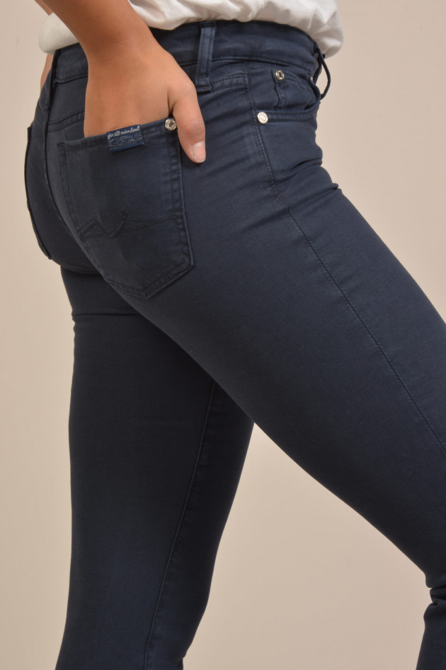 Seven for all Mankind Jeans PYPER RICHE SATEEN in Navy