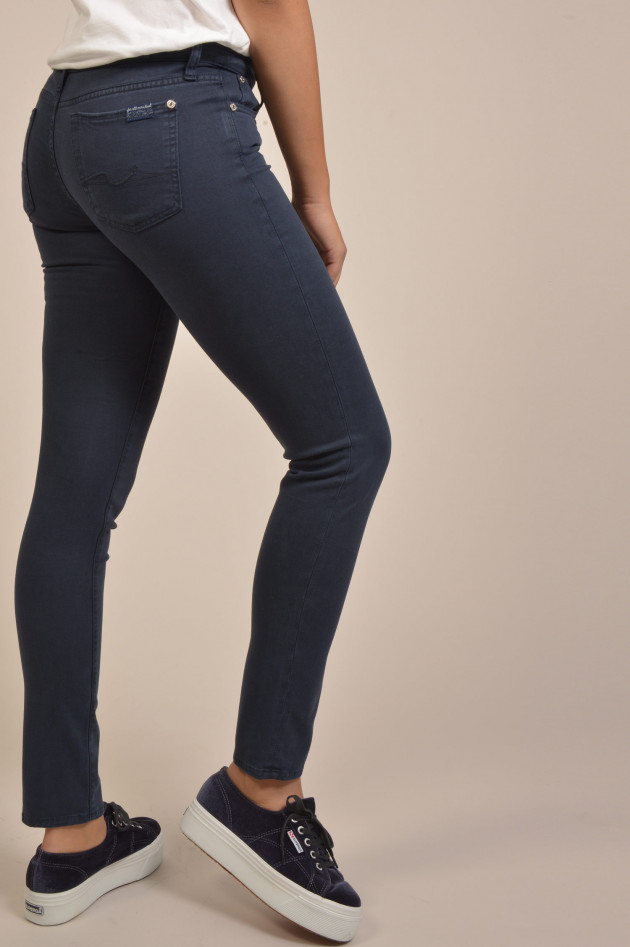 Seven for all Mankind Jeans PYPER RICHE SATEEN in Navy