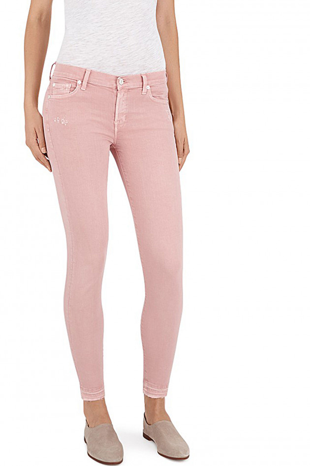 Seven for all Mankind Jeans THE SKINNY CROP in Rosa