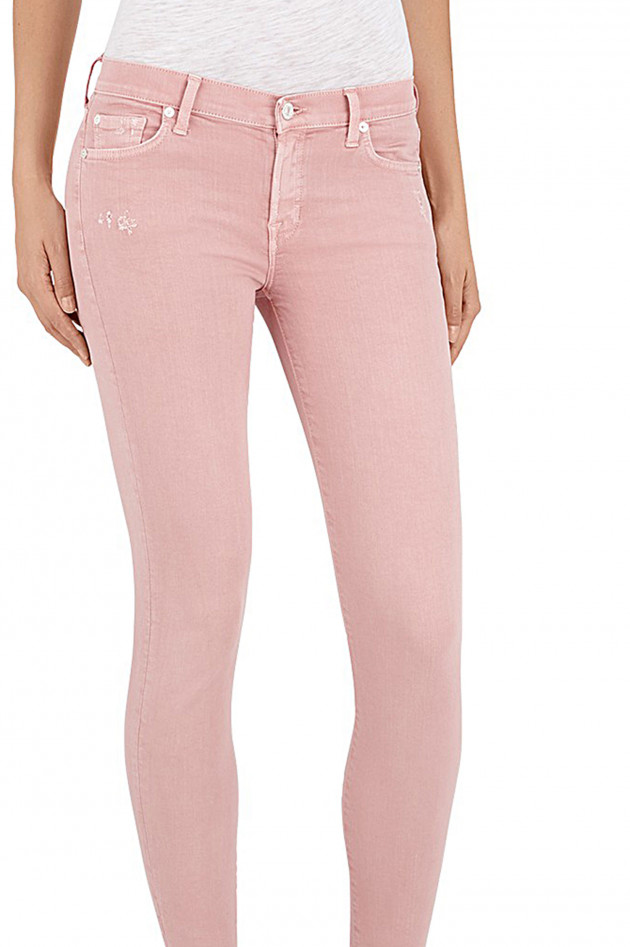 Seven for all Mankind Jeans THE SKINNY CROP in Rosa