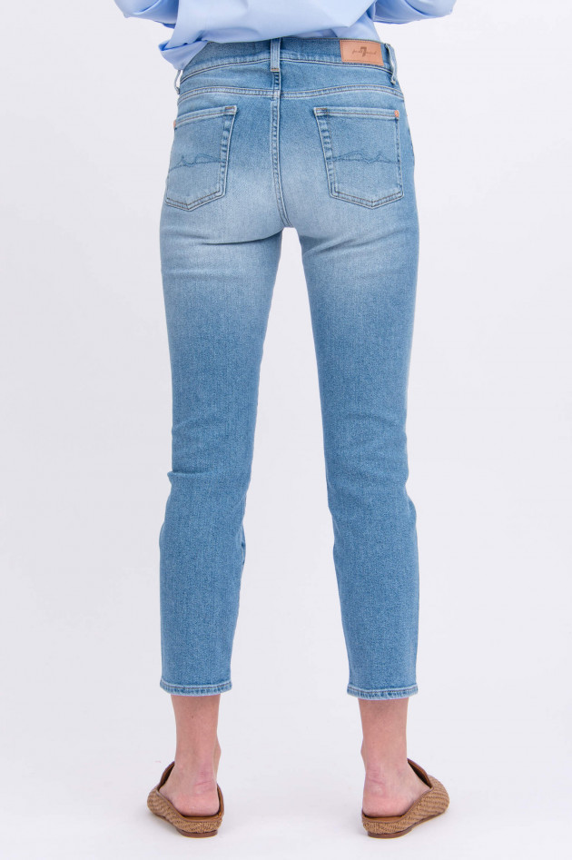 Seven for all Mankind Jeans ROXANNE ANKLE LUXE in Hellblau