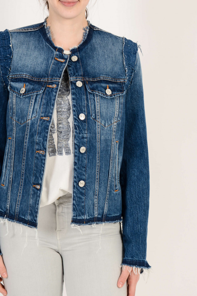 Seven for all Mankind Jeansjacke in Blau