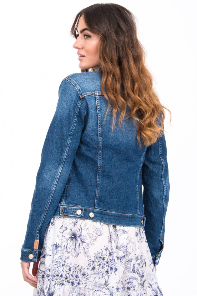 Seven for all Mankind Jeansjacke in Denimblau