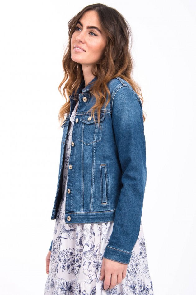 Seven for all Mankind Jeansjacke in Denimblau