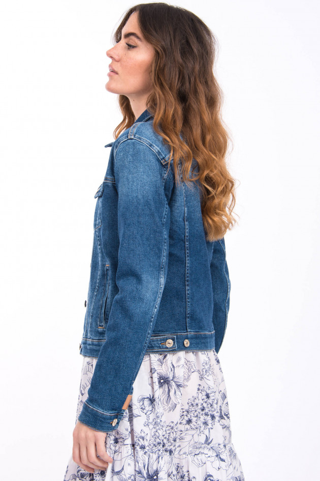 Seven for all Mankind Jeansjacke in Denimblau