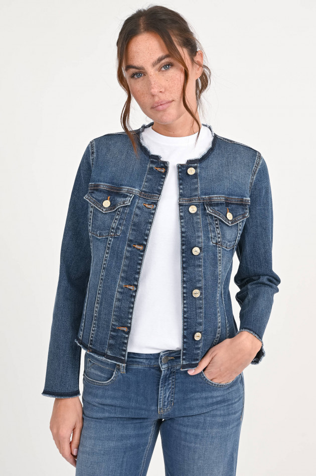Seven for all Mankind Jeansjacke VICKY in Dunkelblau