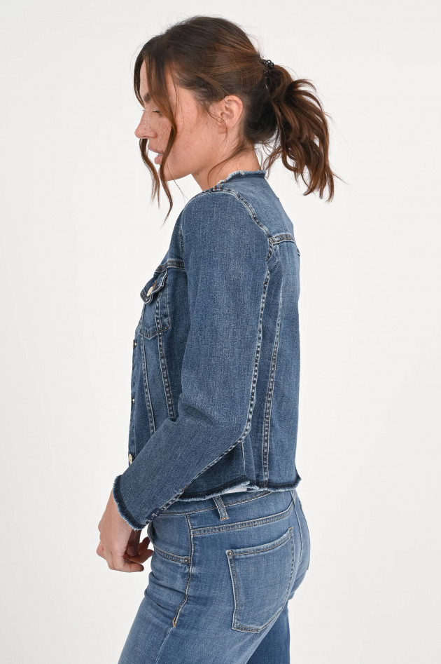 Seven for all Mankind Jeansjacke VICKY in Dunkelblau