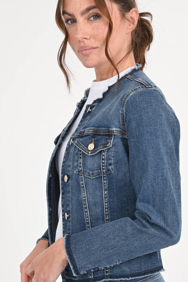 Seven for all Mankind Jeansjacke VICKY in Dunkelblau