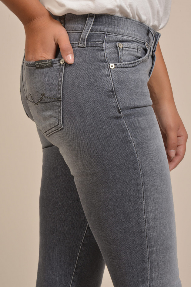 Seven for all Mankind Jeans THE SKINNY SLIM ILLUSION in Dunkelgrau