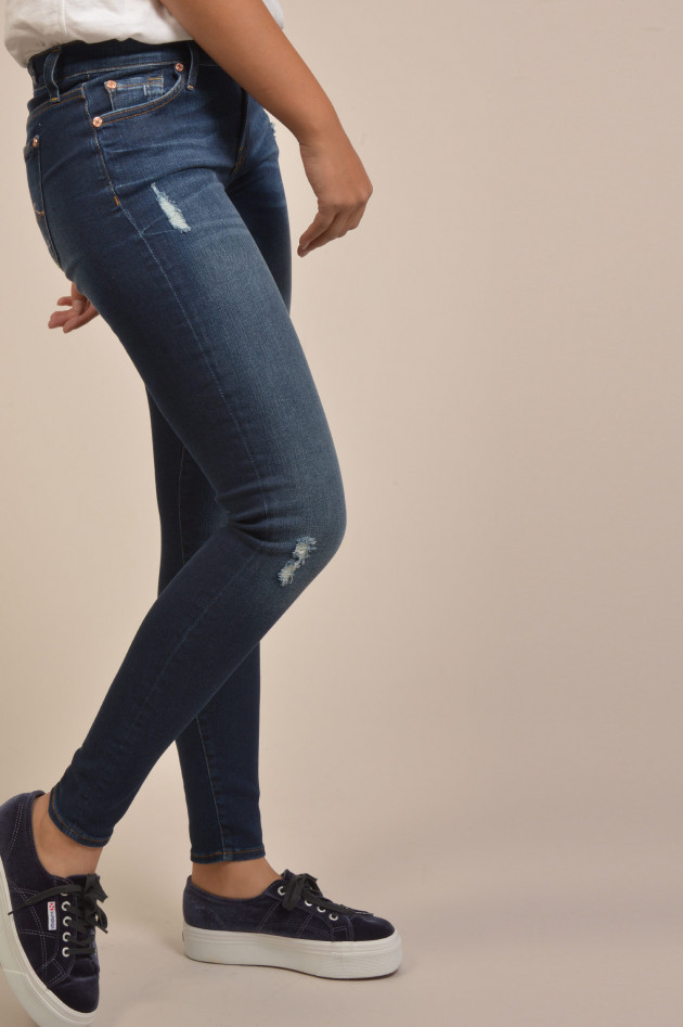 Seven for all Mankind Jeans THE SKINNY in Navy