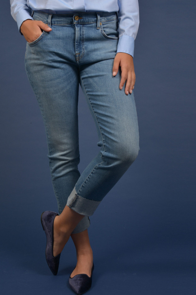 Seven for all Mankind Jeans RELAXED SKINNY in Hellblau