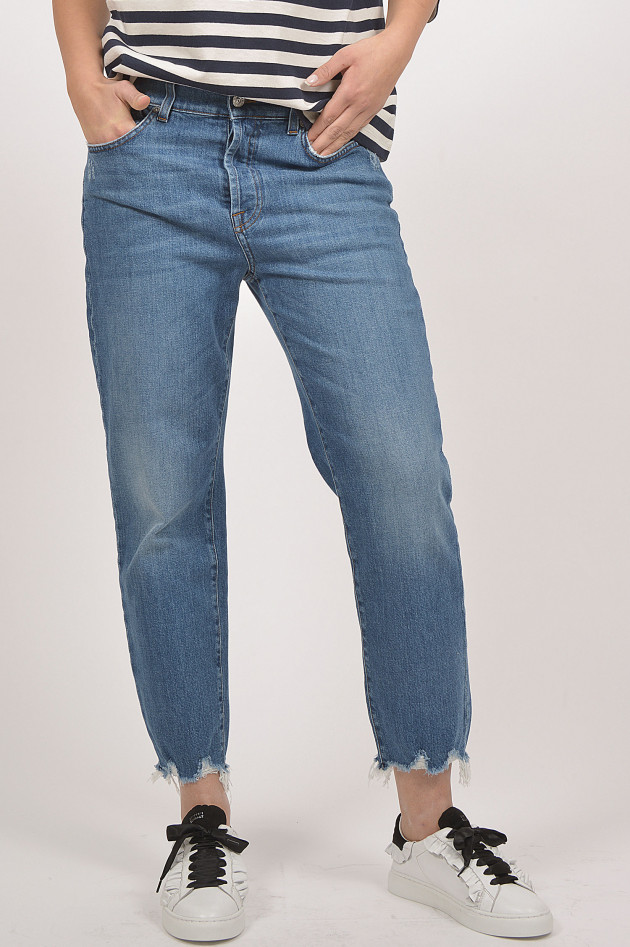 Seven for all Mankind Jeans JOSEFINA HIGH WAIST in Blau