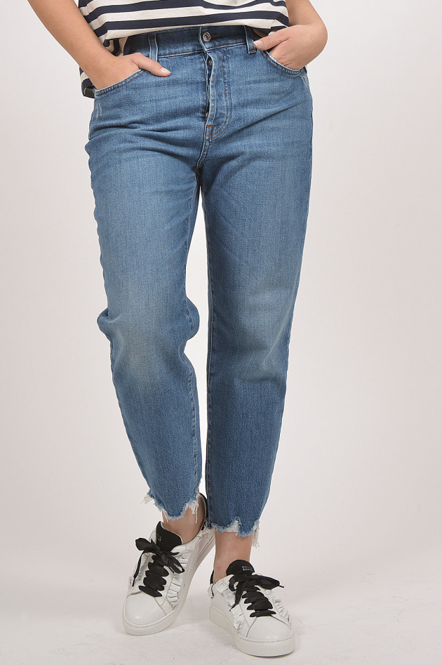 Seven for all Mankind Jeans JOSEFINA HIGH WAIST in Blau