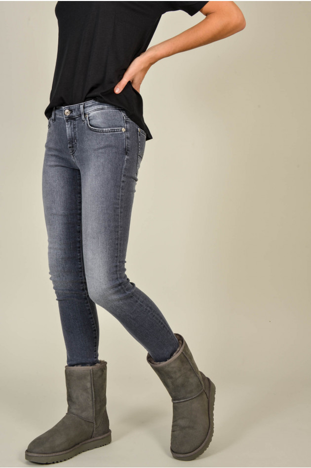 Seven for all Mankind Jeans PYPER in Hellgrau