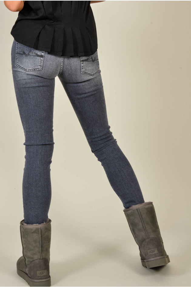 Seven for all Mankind Jeans PYPER in Hellgrau