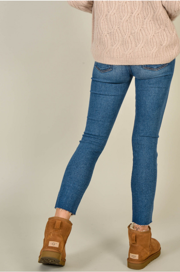 Seven for all Mankind Jeans ROXANNE ANKLE CLASSIC SKINNY in Vintageblau