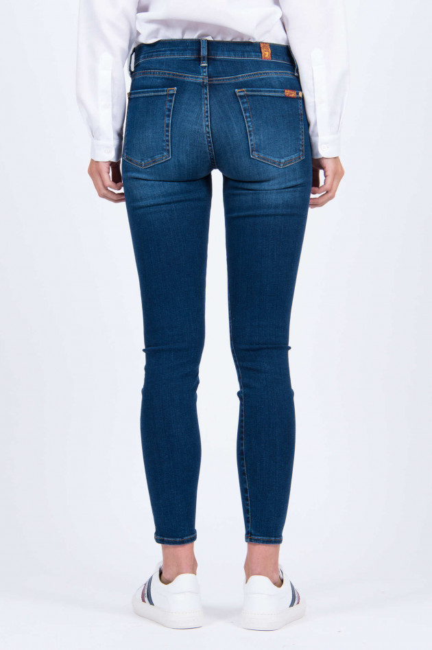 Seven for all Mankind Jeans THE SKINNY CROP in Dunkelblau