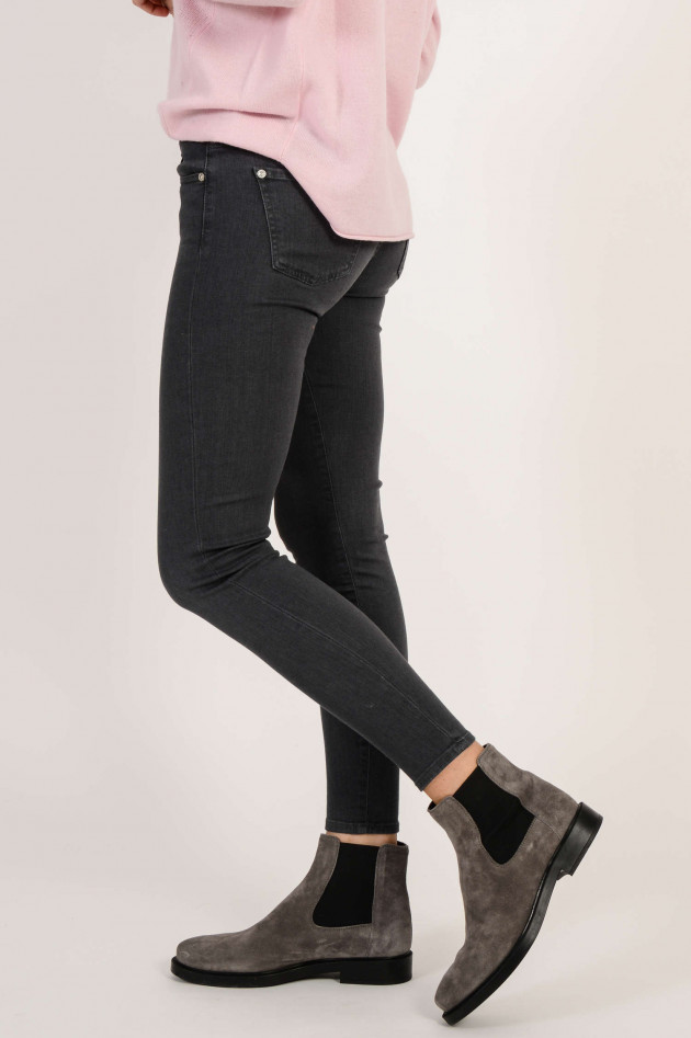 Seven for all Mankind Jeans THE SKINNY CROP in Grau