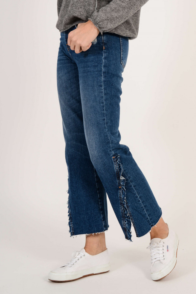 Seven for all Mankind Jeans CROPPED BOOT in Blau